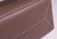 Genuine Leather handbag shoulder bag brown tote for women leather shopper bag