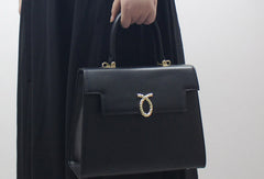 Genuine Leather handbag Kelly bag shoulder bag for women leather crossbody bag
