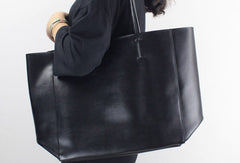 Genuine Leather handbag shoulder bag large tote for women leather shopper bag - EverHandmade