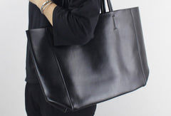 Genuine Leather handbag shoulder bag large tote for women leather shopper bag - EverHandmade