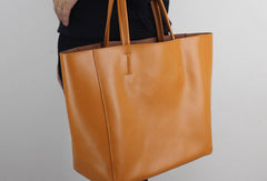 Genuine Leather handbag shoulder bag large tote for women leather shopper bag - EverHandmade