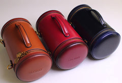 Genuine Leather round bag shoulder bag for women leather crossbody bag