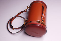 Genuine Leather round bag shoulder bag for women leather crossbody bag