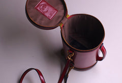 Genuine Leather round bag shoulder bag for women leather crossbody bag