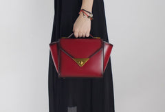 Handmade Leather handbag shoulder bag winged for women leather crossbody bag