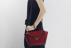 Handmade Leather handbag shoulder bag winged for women leather crossbody bag