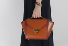 Handmade Leather handbag shoulder bag winged for women leather crossbody bag