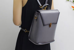 College Leather Backpacks for Women Shoulder bag for Women - EverHandmade