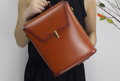 College Leather Backpacks for Women Shoulder bag for Women - EverHandmade