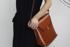 College Leather Backpacks for Women Shoulder bag for Women - EverHandmade