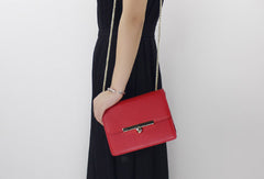 Genuine Leather small phone bag shoulder bag for women leather crossbody bag - EverHandmade