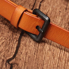 Cute Brown Leather Womens Bucket Shoulder Bag Green Handbag Barrel Bag for Ladies
