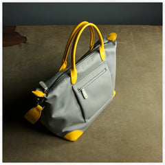 Navy Blue Womens Nylon Shoulder Tote Blue Womens Nylon Shoulder Tote Nylon Handbag Shoulder Purse for Ladies
