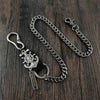 HEAVY METAL ANCHOR BIKER SILVER WALLET CHAIN LONG PANTS CHAIN SILVER jeans chain jean chain FOR MEN