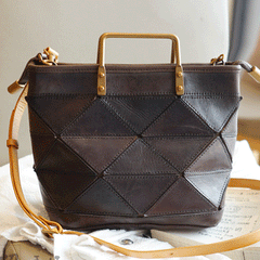 Quilted Leather Handbags Unusual Handbags - Annie Jewel