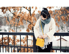 Handmade Womens Red Leather Small doctor Purse shoulder doctor bags for women