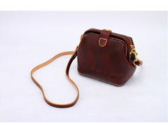Handmade Womens Green Leather Small doctor Purse shoulder doctor bags for women
