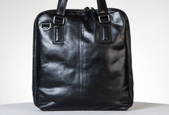 Handmade leather men Briefcase messenger vintage shoulder laptop bag vintage bag - EverHandmade