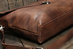 Cool leather mens Briefcase laptop Briefcase work Briefcase Shoulder bag for Men