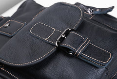 Handmade leather men messenger large vintage shoulder laptop bag vintage bag - EverHandmade