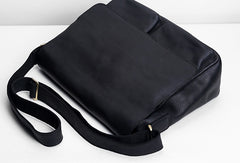 Cool leather men messenger bag shoulder bag for men - EverHandmade