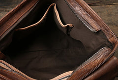 Cool leather mens Briefcase laptop Briefcase work Briefcase Shoulder bag for Men