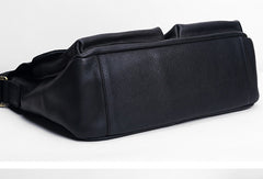 Cool leather men messenger bag shoulder bag for men - EverHandmade