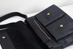 Cool leather men messenger bag shoulder bag for men - EverHandmade