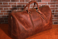 Cool Leather mens Travel Bag Duffle Bag Weekender Bag Overnight Bag shoulder bag