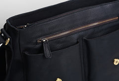 Cool leather men messenger bag shoulder bag for men - EverHandmade