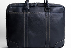 Handmade leather men Briefcase messenger large vintage shoulder laptop bag vintage bag - EverHandmade