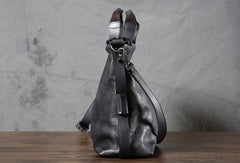 Leather mens Briefcase Shoulder laptop bag Business Bag for Men - EverHandmade