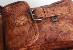 Cool leather mens Small messenger vintage shoulder bag for men