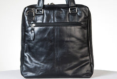 Handmade leather men Briefcase messenger vintage shoulder laptop bag vintage bag - EverHandmade