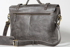 Cool leather mens Briefcase work Briefcase laptop Briefcase Shoulder bag for Men - EverHandmade