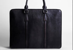 Vintage Leather mens Briefcase Handbag Shoulder Bag Business Bag for Men