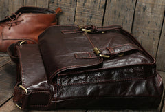 Genuine Leather messenger bag clutch leather men laptop vintage wallet for men