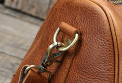 Cool Leather mens Duffle Bag Travel Bag Weekender Bag Vintage Overnight Bag shoulder bag