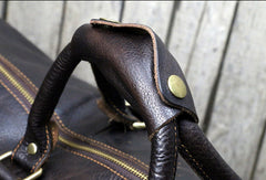 Cool leather men Duffle Bag Travel bag Weekender Bag Overnight Bag shoulder bags