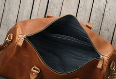 Cool Leather mens Duffle Bag Travel Bag Weekender Bag Vintage Overnight Bag shoulder bag