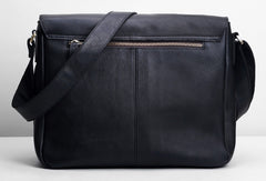 Cool leather men messenger bag shoulder bag for men - EverHandmade