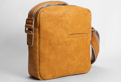 Handmade leather men messenger large vintage shoulder laptop bag vintage bag - EverHandmade