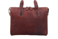 Cool leather mens Briefcase laptop Briefcase Work Briefcases shoulder bag for Men