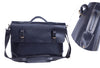 Cool leather mens Briefcases business Briefcase Shoulder Bag Laptop Briefcase - EverHandmade