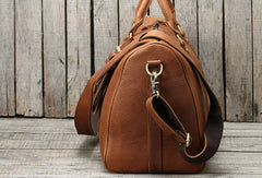 Cool Leather mens Duffle Bag Travel Bag Weekender Bag Vintage Overnight Bag shoulder bag