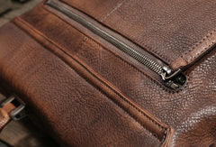 Cool leather mens Briefcase laptop Briefcase work Briefcase Shoulder bag for Men