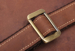 Vintage Cool leather men messenger large vintage shoulder bag for men - EverHandmade