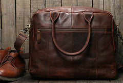 Cool leather mens Large Travel Bag Vintage Weekender Bag Shoulder Bag for Men - EverHandmade