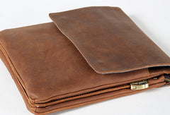 Cool leather mens messenger bag vintage shoulder laptop bag for men