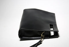 Genuine leather men clutch bag messenger large vintage shoulder bag vintage bag